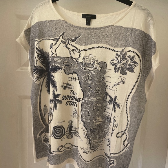 JCrew Tops - JCREW Vintage Florida Tee